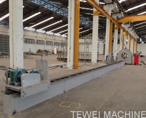 light pole welding machine